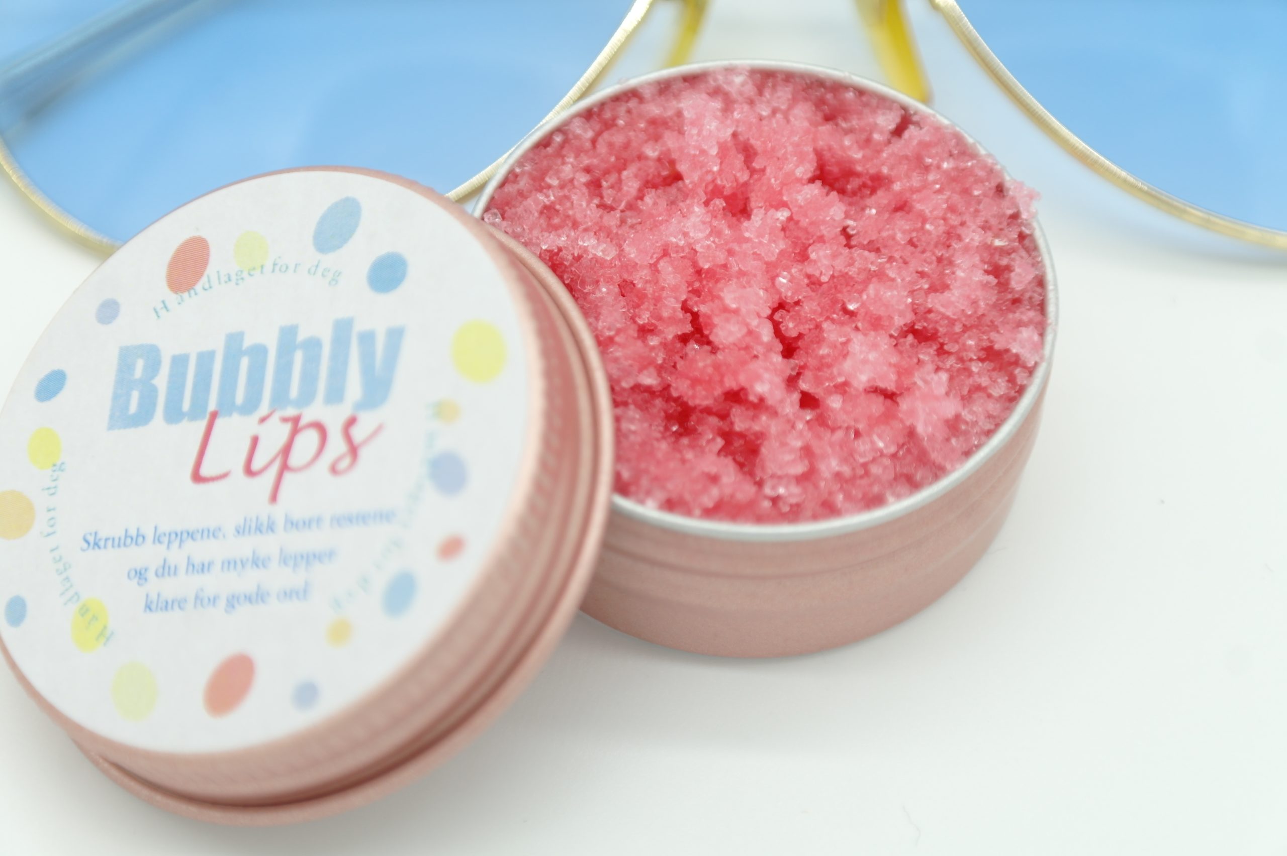 Bubbly lips "Cherry" leppeskrubb - Bilde 2