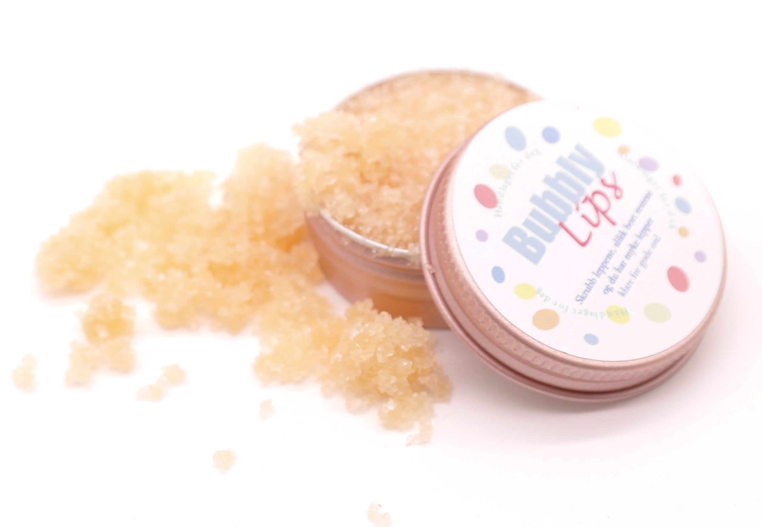 Bubbly Lips "Orange Kiss" Leppeskrubb - Bilde 2