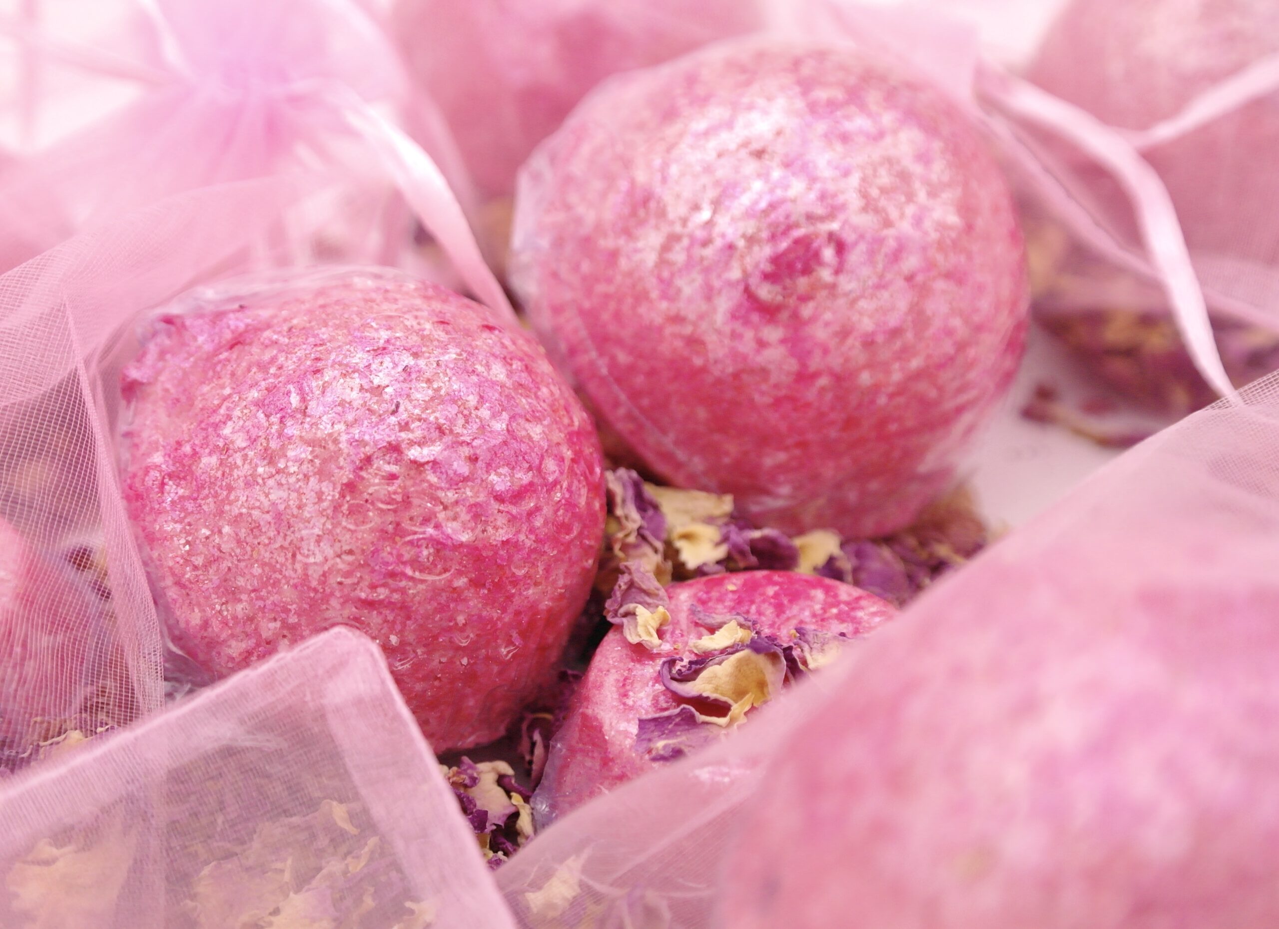 Glamourose Badebombe Stor, Liten og Fotbadbombe - Bilde 3