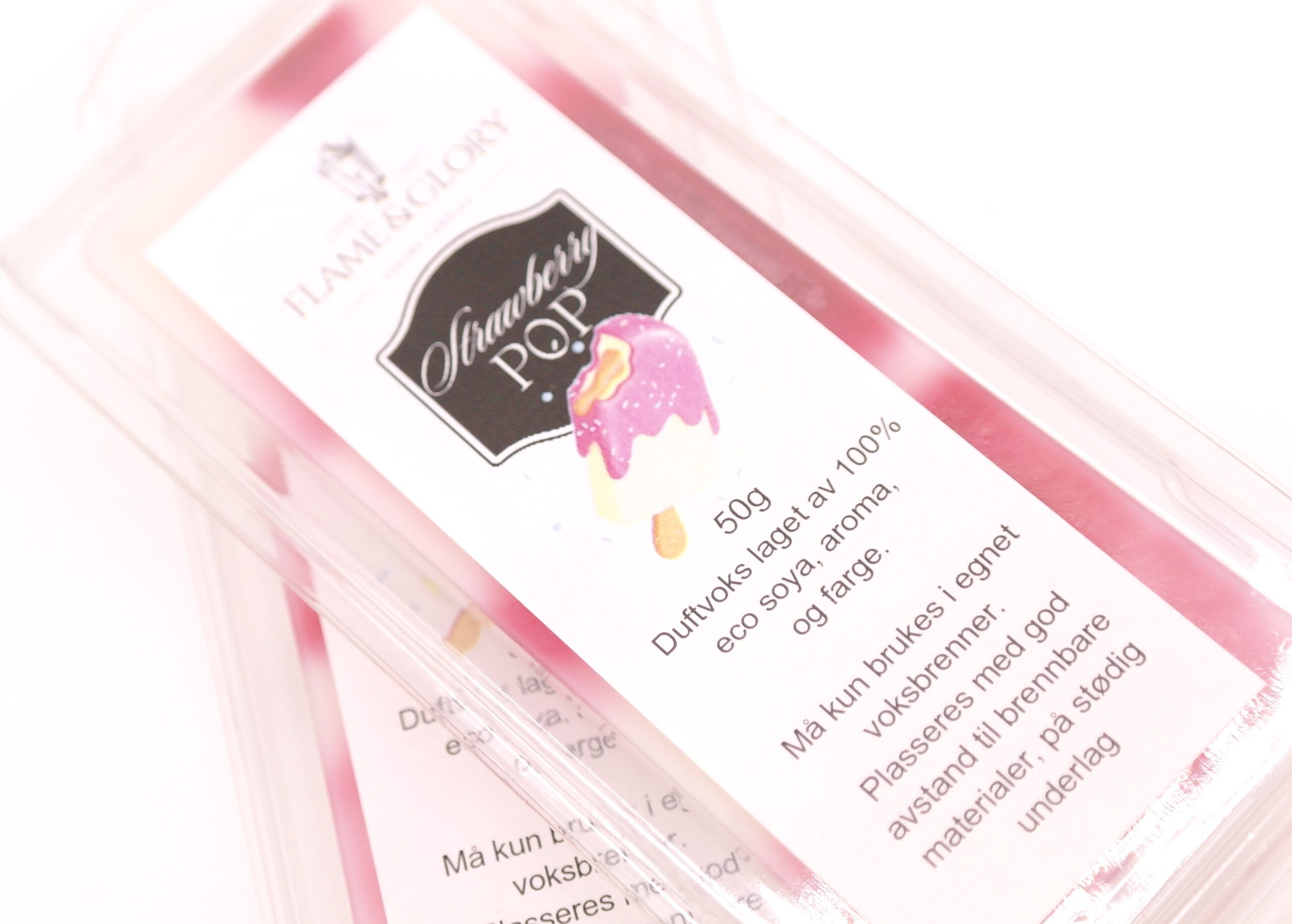 Strawberry Pop Duftvoks - Bilde 2